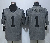 Nike Limited Carolina Panthers #1 Newton Men's Stitched Gridiron Gray Jerseys,baseball caps,new era cap wholesale,wholesale hats